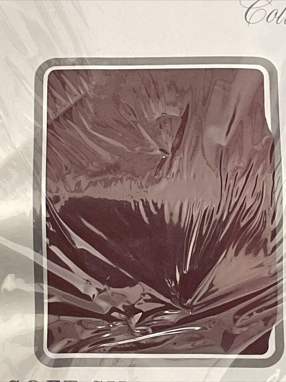 Vintage Geoffrey Beene Brandy Wine Medium Pantyhose NWT Sheer Executive Nylon - Picture 4 of 8